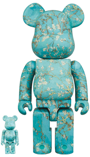 Van Gogh Museum Almond Blossoms 400%+100% Bearbrick – Eye For Toys