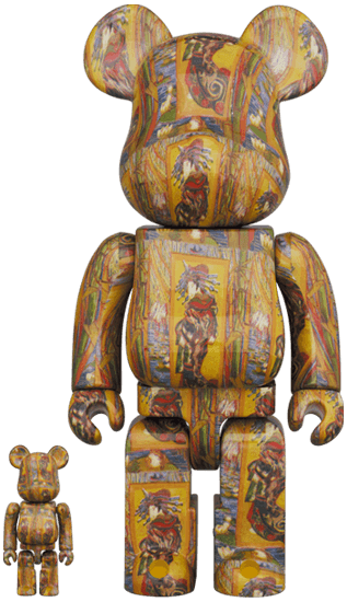 Van Gogh Museum Courtesan (after Eisen) Bearbrick 400%+100% – Eye