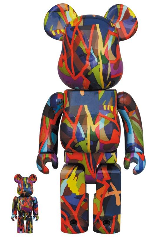 Bearbrick Kaws Tension 100% & 400% par Kaws, 2021 | Design Résine Bearbrick Kaws Tension 100% & 400% par Kaws, 2021 | Design Résine