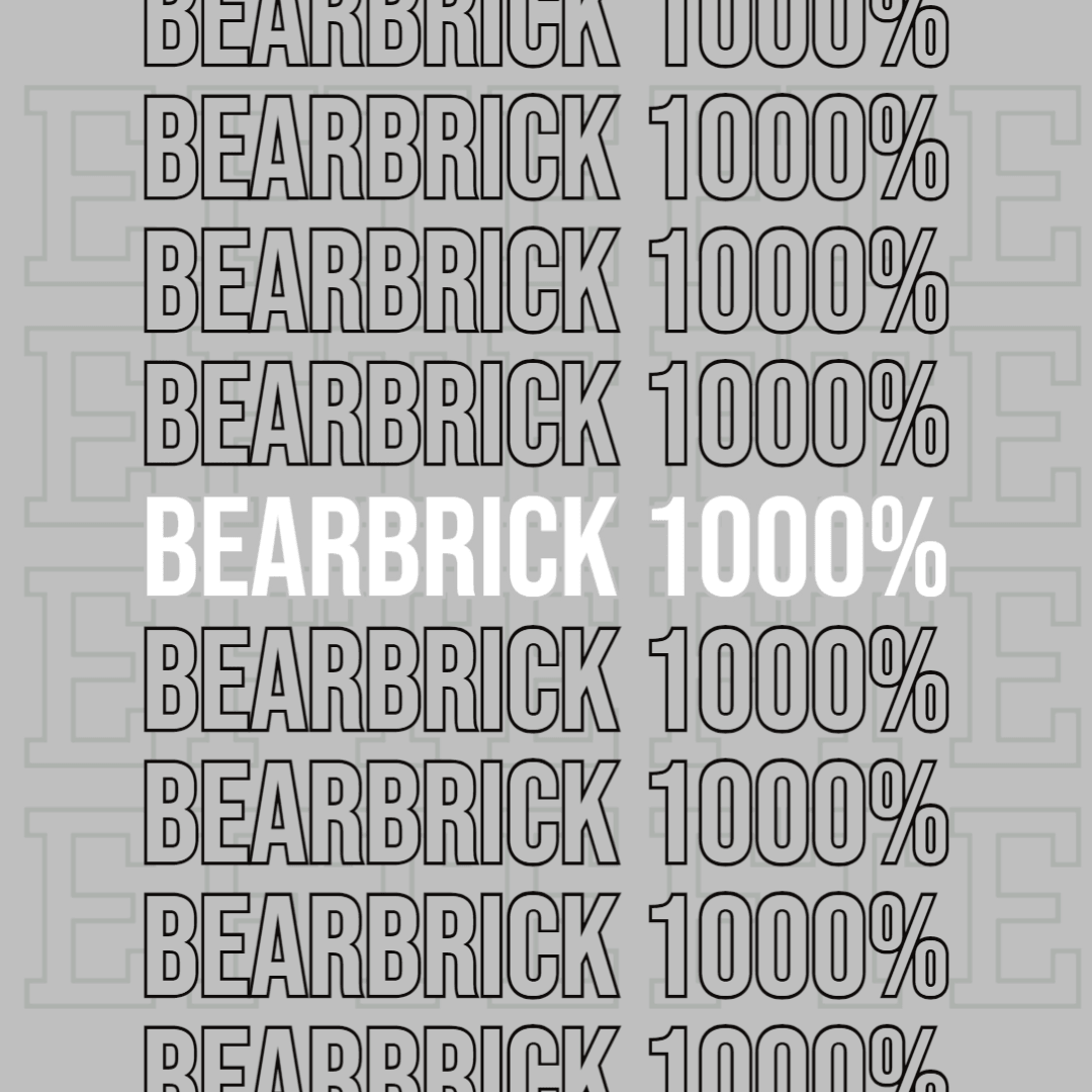 bearbrick 1000 nike
