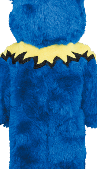 [Preorder] Grateful Dead Dancing Bears Costume Ver. Blue 400% Bearbrick - Eye For Toys