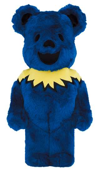 [Preorder] Grateful Dead Dancing Bears Costume Ver. Blue 1000% Bearbrick - Eye For Toys