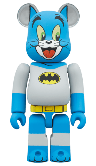 [Preorder] Tom as Batman and Jerry as The Joker 400%+100% Bearbrick Set of 4 - Eye For Toys