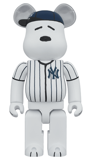[Preorder] MLB x Peanuts Snoopy (New York Yankees) 1000% Bearbrick - Eye For Toys
