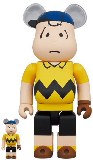 [Preorder] MLB x Peanuts Charlie Brown (New York Mets) 400%+100% Bearbrick - Eye For Toys