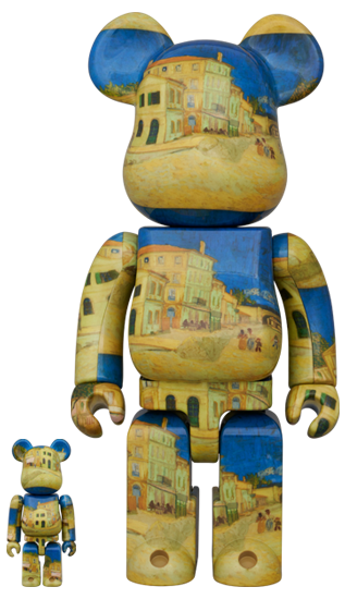 [Preorder] Van Gogh Museum The Yellow House (The Street) 400%+100% Bearbrick