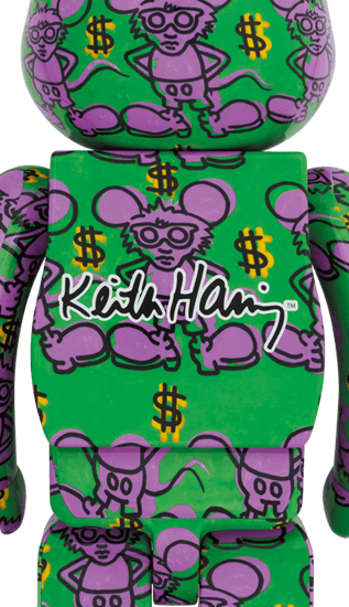 [Preorder] Keith Haring #11 1000% Bearbrick - Eye For Toys