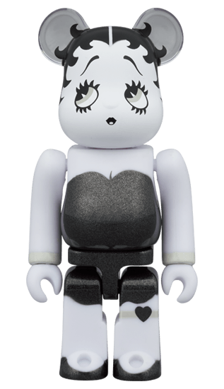 [Preorder] Betty Boop Black and White Ver. 400%+100% Bearbrick - Eye For Toys