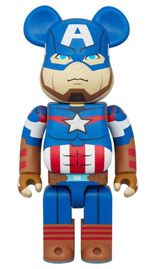 Captain America Bearbrick 400%