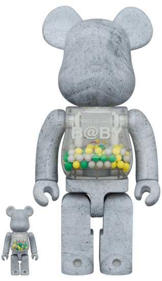 My First Baby Concrete Bearbrick 400%+100% - Eye For Toys