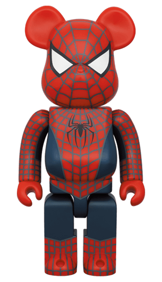 The Amazing Spider-Man Bearbrick 400%+100% - Eye For Toys