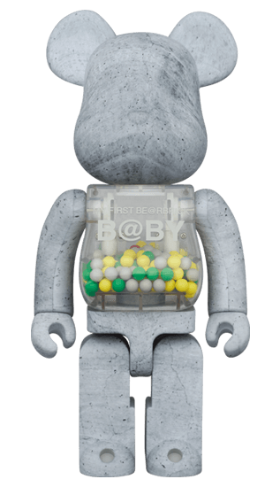 My First Baby Concrete Bearbrick 400%+100% - Eye For Toys