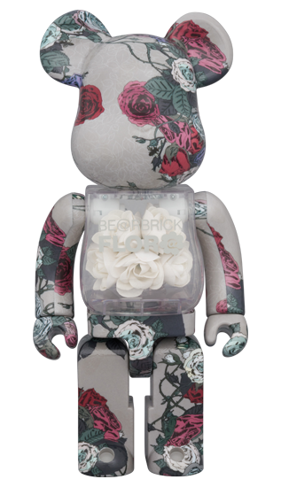 ベアブリック　bear brick 400%＋100％ E FAM Amazon.co.jp: BE@RBRICK ベアブリック CASPER 100％ & 400