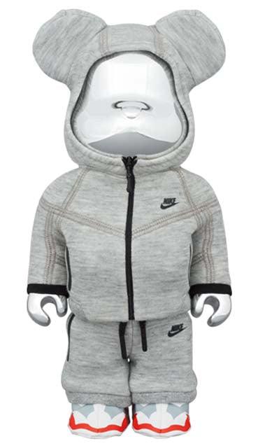 New] Bearbrick x Nike Tech Fleece N98 100% & 400& Set