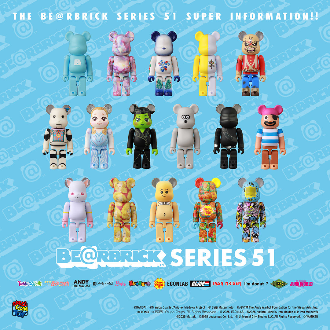 Preorder] Series 51 100% (Box of 24) Bearbrick – Eye For Toys
