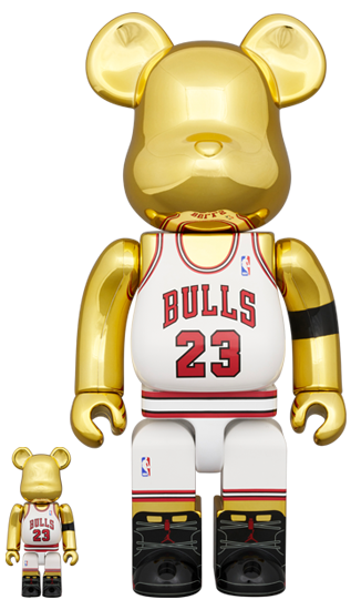 Michael Jordan 1991 World Champion 400%+100% Bearbrick