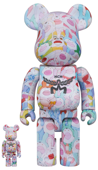 MCM x Ken Yashiki 400%+100% Bearbrick