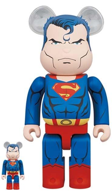 Superman (Batman Hush Ver.) 400%+100% Bearbrick - Eye For Toys