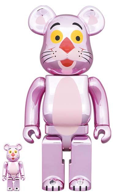 Pink Panther Chrome Ver. 400%+100% Bearbrick - Eye For Toys