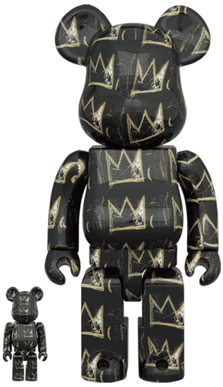 Jean-Michel Basquiat #8 Bearbrick 400%+100% - Eye For Toys