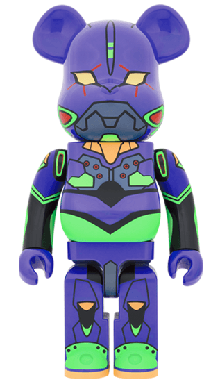 [Preorder] Evangelion Eva 01 (New Paint Ver.) 1000% Bearbrick - Eye For Toys