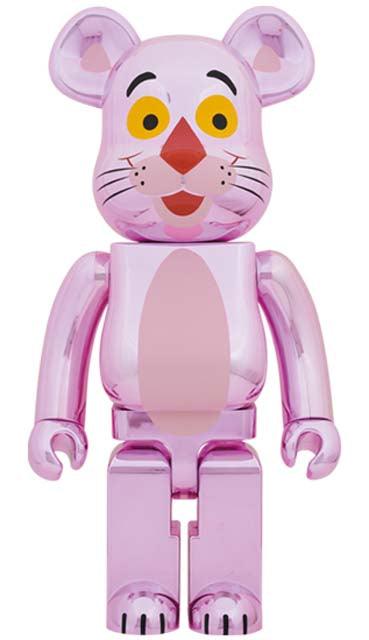 [Preorder] Pink Panther Chrome Ver. 1000% Bearbrick - Eye For Toys