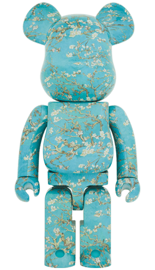 Van Gogh Museum Almond Blossoms 1000% Bearbrick - Eye For Toys