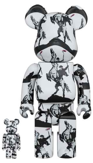 Brandalism Highwayman 400%+100% Bearbrick - Eye For Toys
