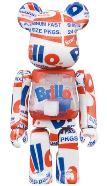 Andy Warhol Brillo 2022 400%+100% Bearbrick - Eye For Toys