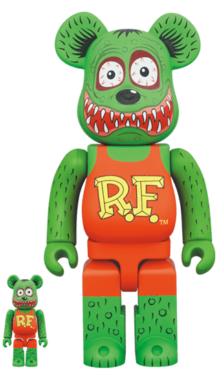 [Preorder] Rat Fink 400%+100% Bearbrick - Eye For Toys