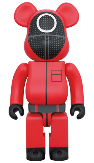 Squid Game Guard ○ 400%+100% Bearbrick - Eye For Toys