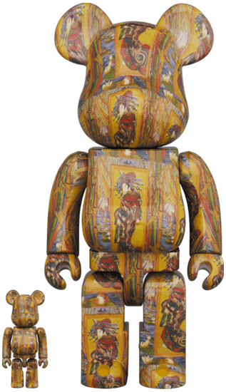Van Gogh Museum Courtesan (after Eisen) Bearbrick 400%+100% - Eye For Toys
