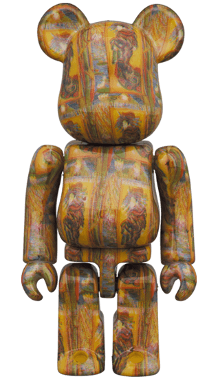 Van Gogh Museum Courtesan (after Eisen) Bearbrick 400%+100% – Eye