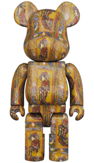 Van Gogh Museum Courtesan (after Eisen) Bearbrick 400%+100% - Eye For Toys