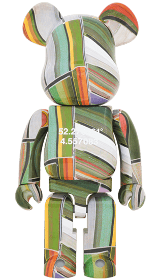 [Preorder] Benjamin Grant (Overview) Lisse 1000% Bearbrick - Eye For Toys