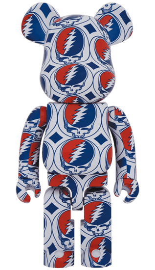 [Preorder] Grateful Dead (Steal Your Face) 1000% Bearbrick - Eye For Toys