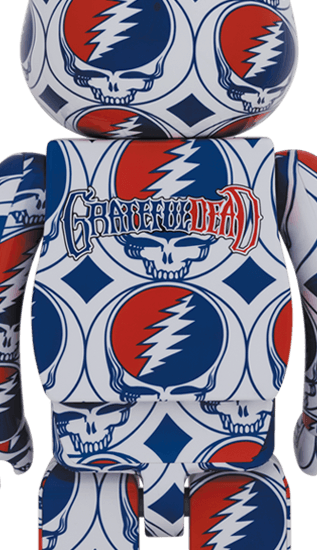 [Preorder] Grateful Dead (Steal Your Face) 1000% Bearbrick - Eye For Toys