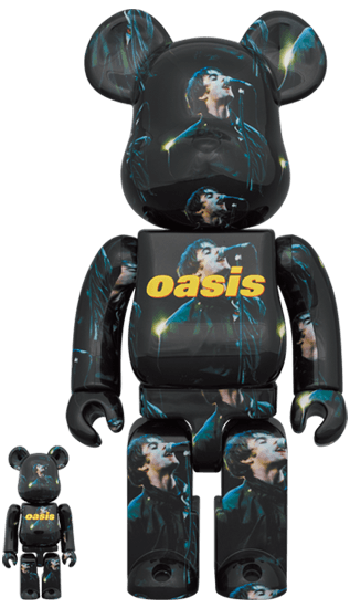 [Preorder] Oasis Knebworth 1996 (Liam Gallagher) 400%+100% Bearbrick - Eye For Toys