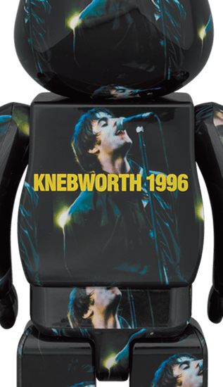 [Preorder] Oasis Knebworth 1996 (Liam Gallagher) 400%+100% Bearbrick - Eye For Toys