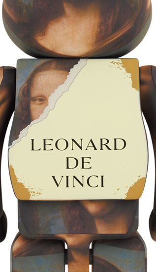 Leonard De Vinci - Mona Lisa Bearbrick 1000% - Eye For Toys