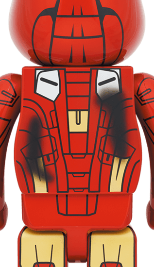 Iron Man Mark 7 Damage Ver. Bearbrick 400% - Eye For Toys