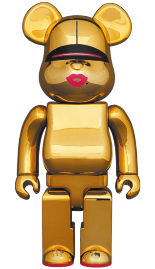 Sorayama x 2G Bearbrick (Gold) 400%+100% – Eye For Toys Sorayama x 2G Bearbrick (Gold) 400%+100% – Eye For Toys