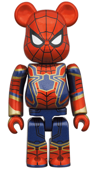 Iron Spider Bearbrick 400%+100% – Eye For Toys Iron Spider Bearbrick 400%+100% – Eye For Toys