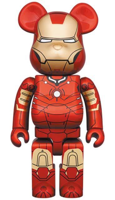 Iron Man Mark 3 Bearbrick 400%+100% – Eye For Toys