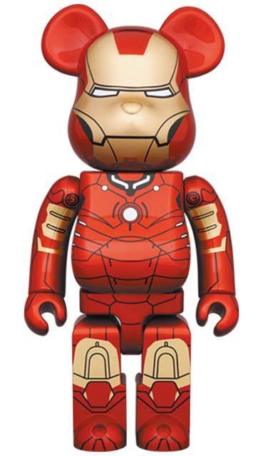 BE@RBRICK IRON MAN MARK II 100％ & 400％ | nate-hospital.com