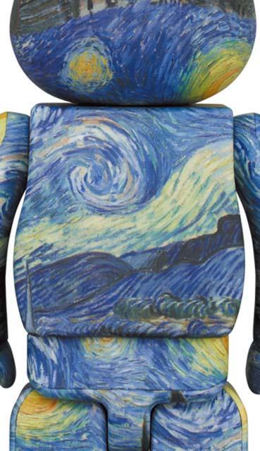 MOMA Vincent Van Gogh The Starry Night Bearbrick 400%+100% – Eye