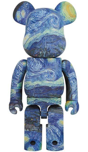 MOMA Vincent Van Gogh The Starry Night Bearbrick 1000% - Eye For Toys