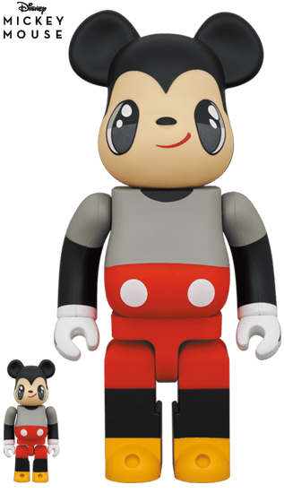 Javier Calleja Mickey Mouse Bearbrick 400%+100% - Eye For Toys