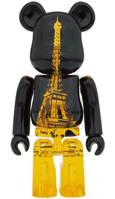 Eiffel Tower Golden Gown Bearbrick 400%+100% – Eye For Toys