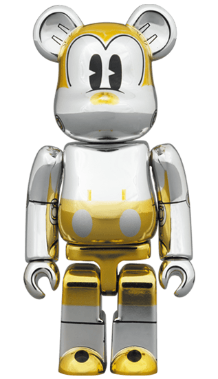 Hajime Sorayama Future Mickey 2021 Bearbrick 400%+100% – Eye For Toys